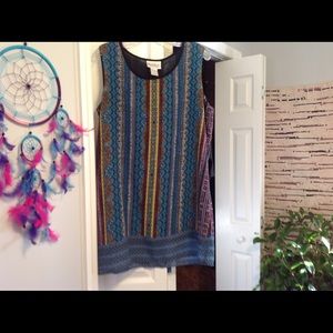 COPY - Multicolored sleeveless tunic